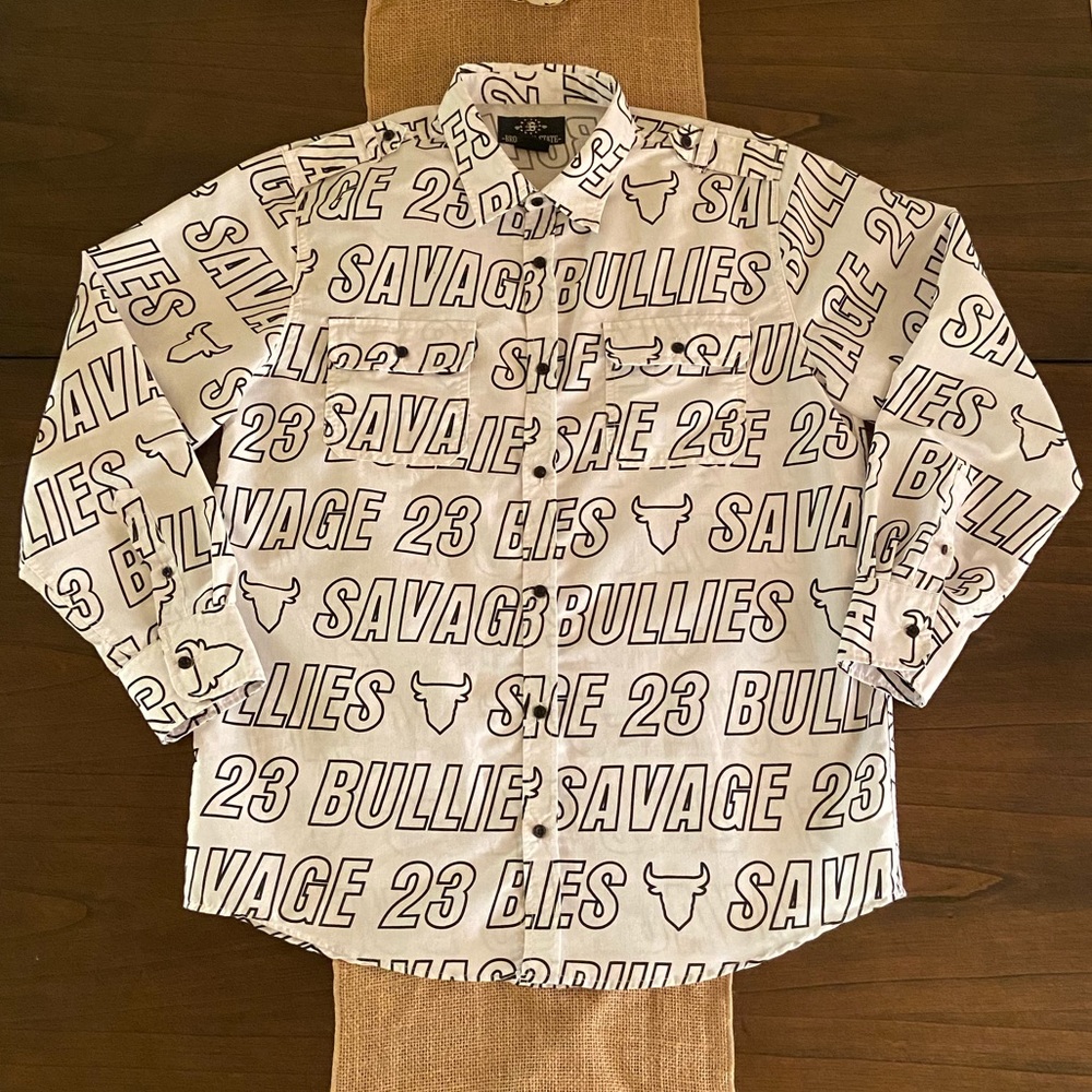 Men’s Brooklyn State Chicago Bulls buttons down